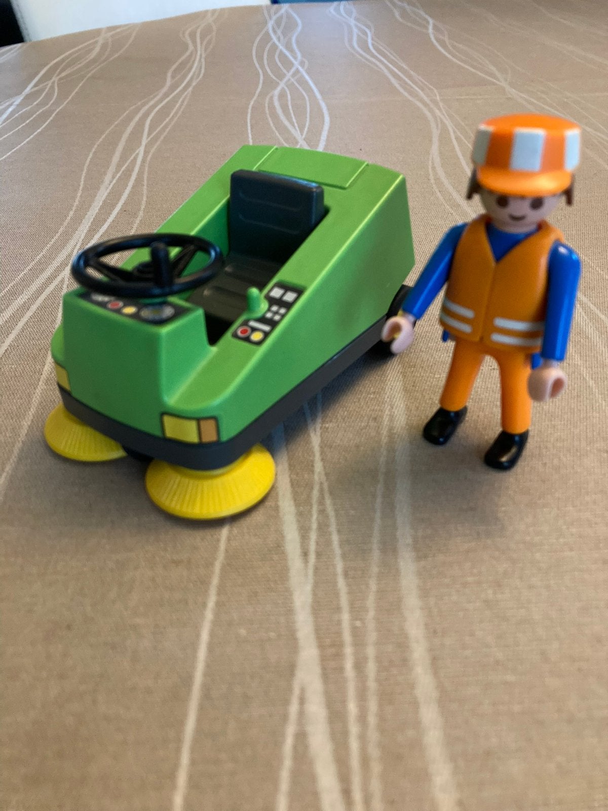 Playmobil schoonmaak veegwagen., Ophalen of Verzenden, Zo goed als nieuw
