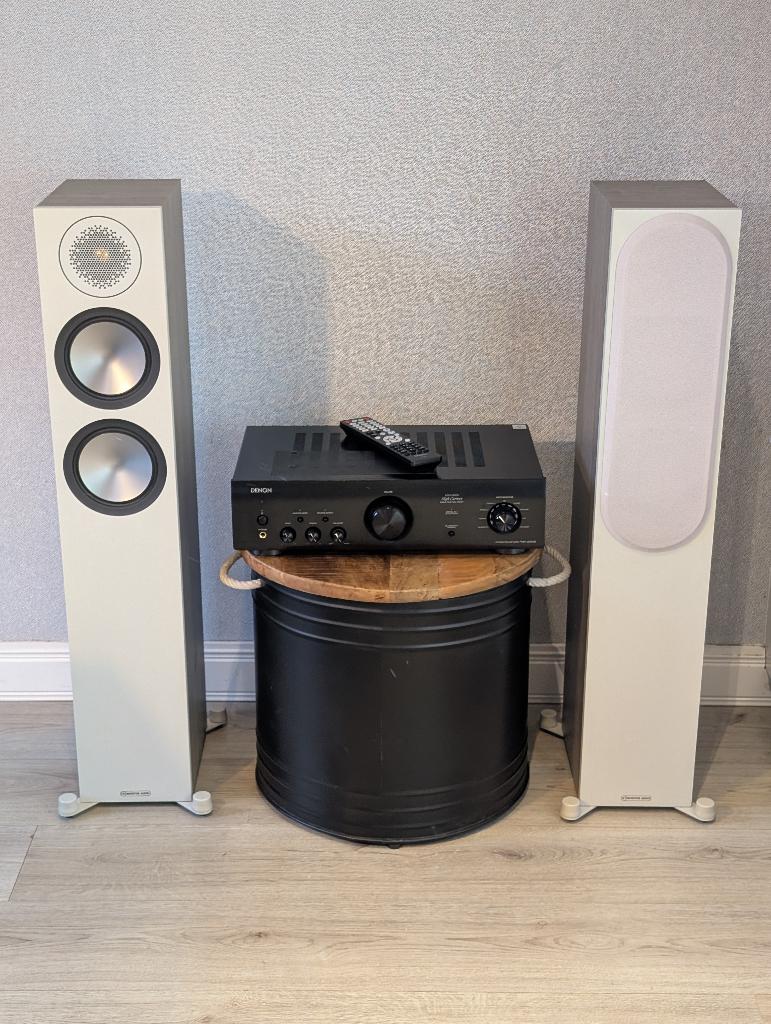 Denon + Monitor Audio / ALS NIEUW, Ophalen, Losse componenten, Denon, Zo goed als nieuw