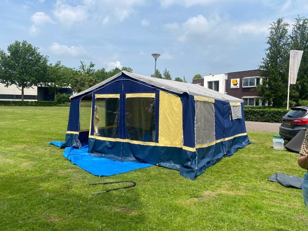 Alpenkreuzer Duet rijklaar met nieuwe banden, Caravans en Kamperen, Ophalen, Alpenkreuzer, Blauw, Aanwezig