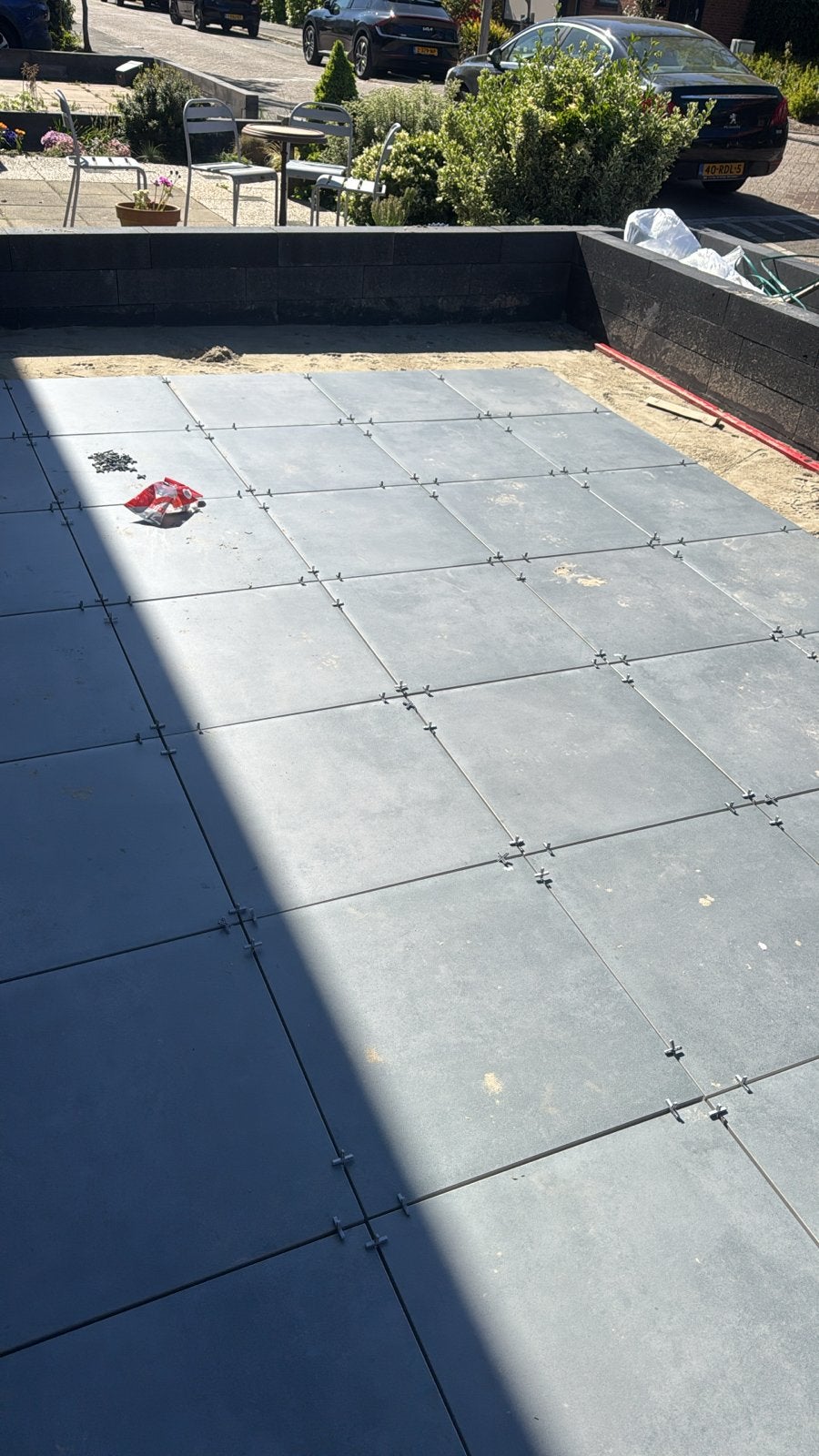 Nieuwe keramische tegels 60x60, Tuin en Terras, Tegels en Klinkers, Ophalen, Keramiek, Nieuw, 10 m² of meer