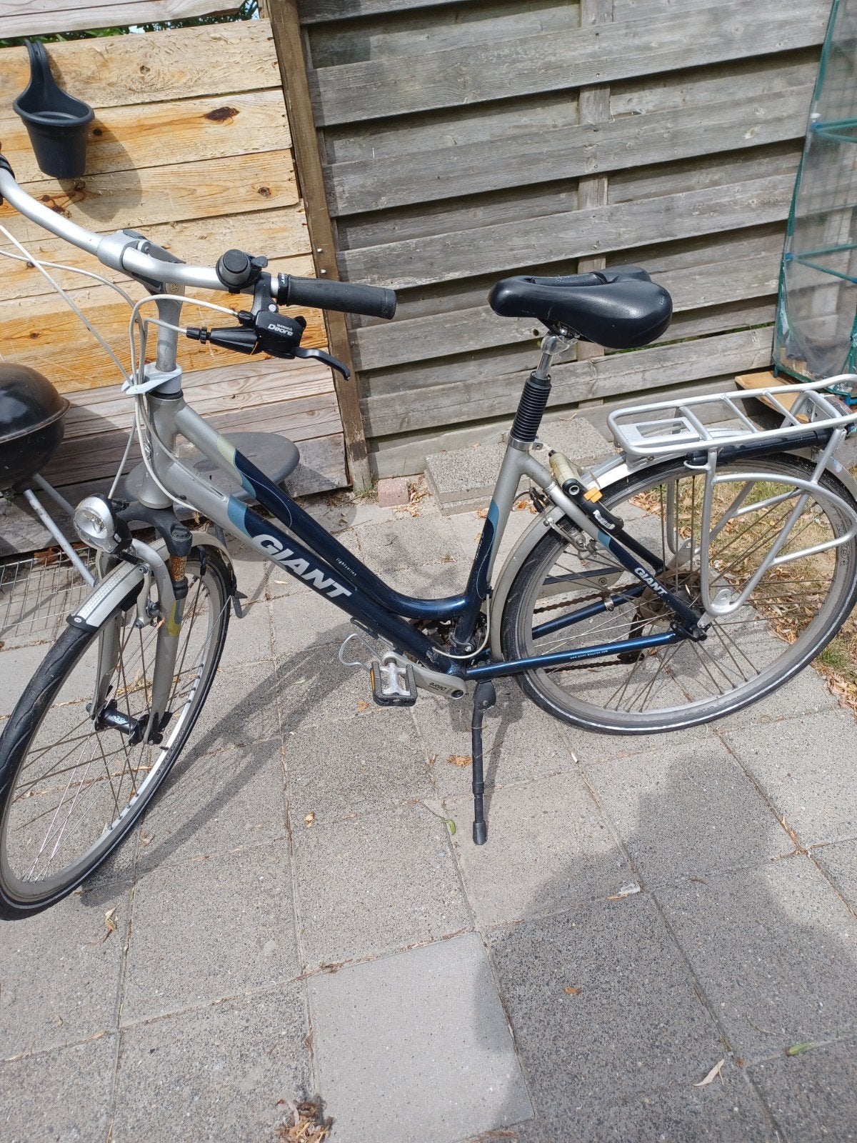 Giant stadsfiets - Ideaal voor student of stad, Fietsen en Brommers, Velgrem, Versnellingen, 53 tot 56 cm, Gebruikt