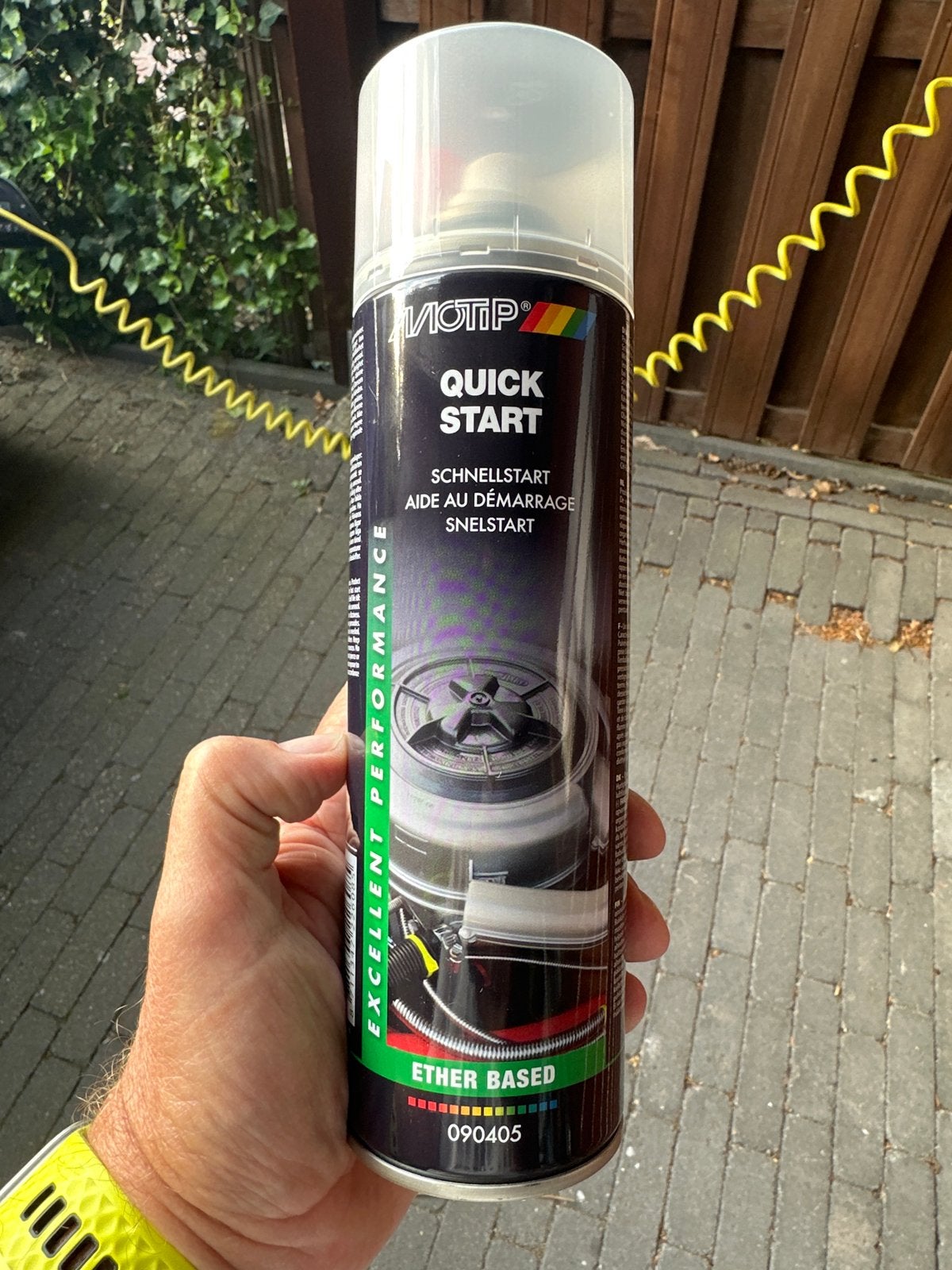 Motip Quick Start Spray - Ether Based Snelstart, Ophalen of Verzenden, Nieuw, Universele onderdelen