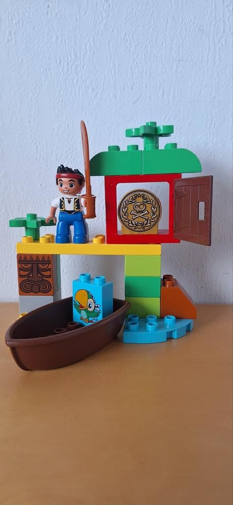 Lego Duplo Jake's Schattenjacht, Ophalen of Verzenden, Gebruikt, Complete set, Duplo