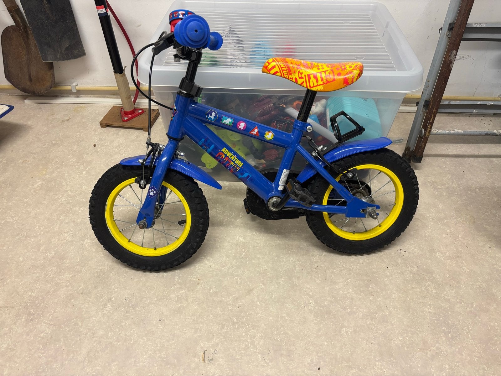 Paw Patrol Kinderfiets, Ophalen, Gebruikt, Velgrem, Minder dan 16 inch