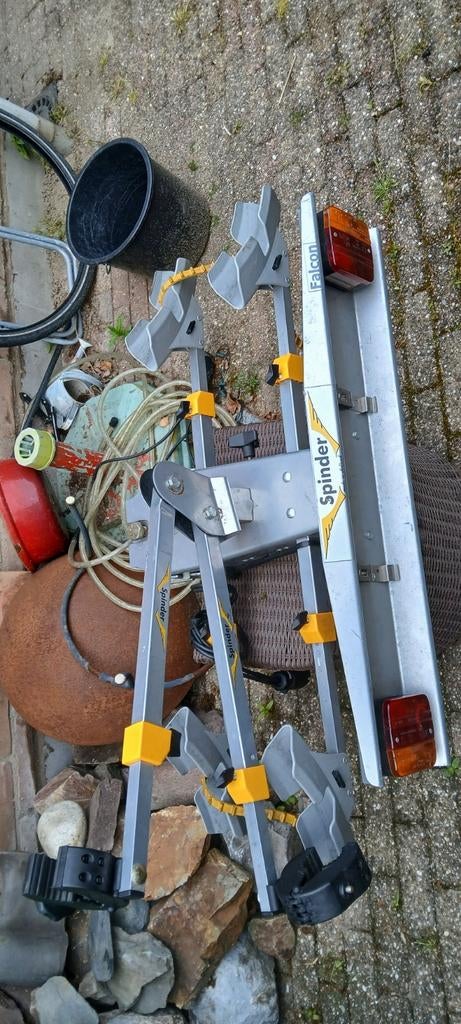 Spinder fietsendrager, Ophalen, Gebruikt, Trekhaakdrager