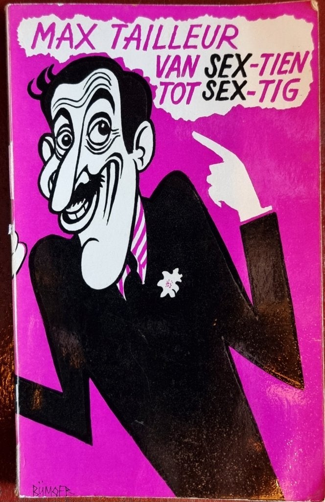 Van sex-tien tot sex-tig - Max Tailleur - 1969  illustraties, Boeken, Gelezen, Moppen, Ophalen of Verzenden, Max Tailleur