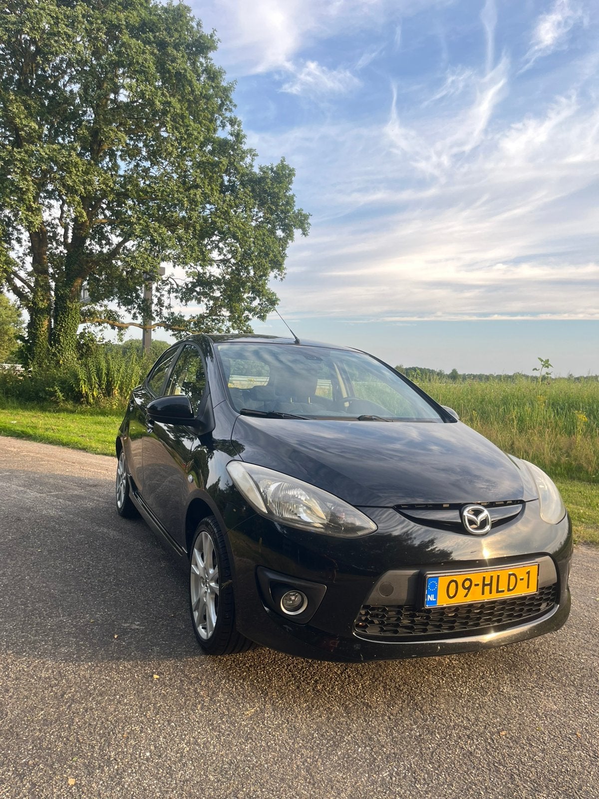 Mazda 2 1.5 GT-M 2009 5dr zwart, Auto's, Voorwielaandrijving, 1498 cc, 31 €/maand, 4 cilinders
