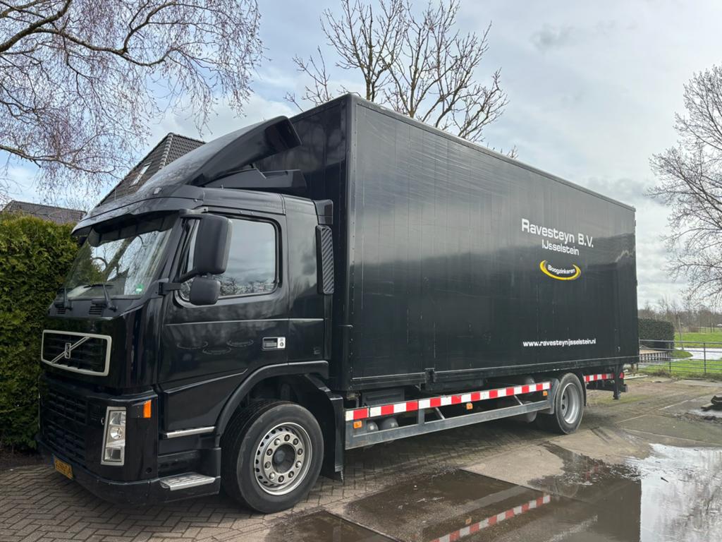 Volvo FM 9.300 BDF wissellaadbak, luchtv. V+A, Auto's, Zwart, 300 pk, Bedrijf, Volvo