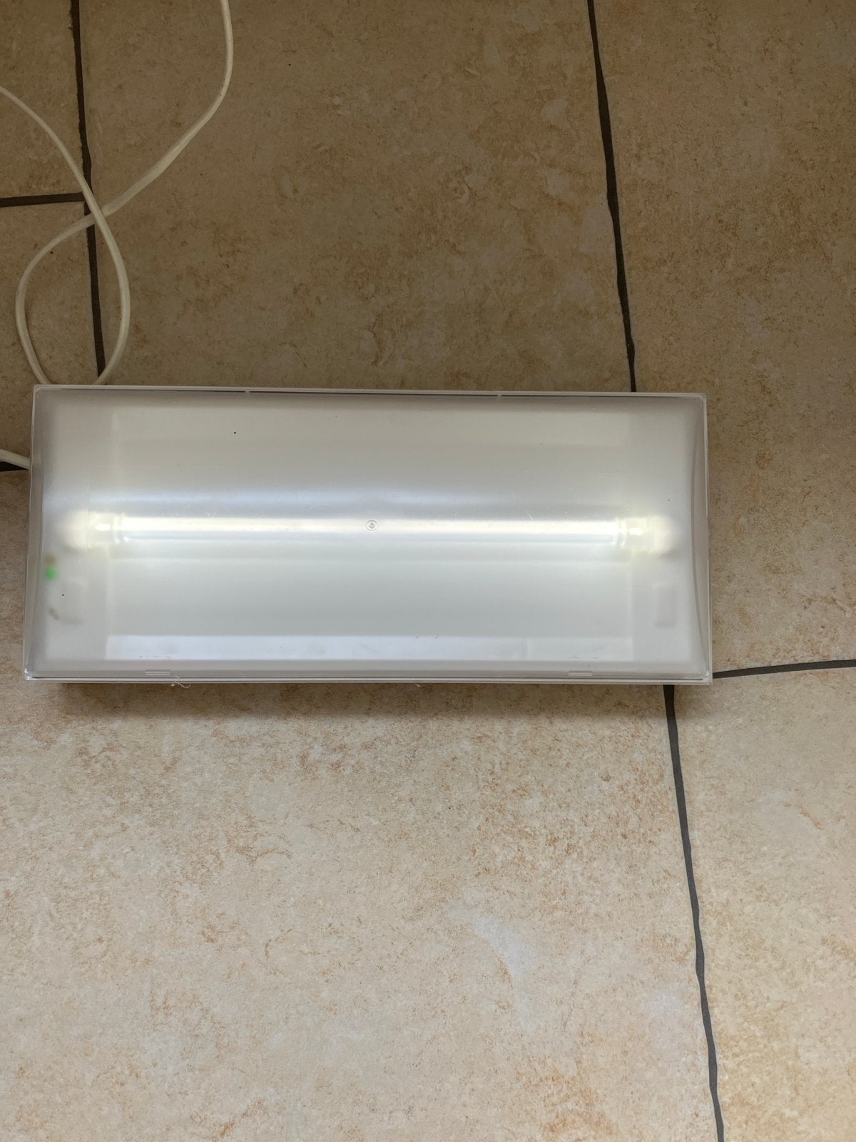 Famostar Noodverlichting armatuur met TL-buis, Ophalen, Gebruikt, Overige merken, Overige typen