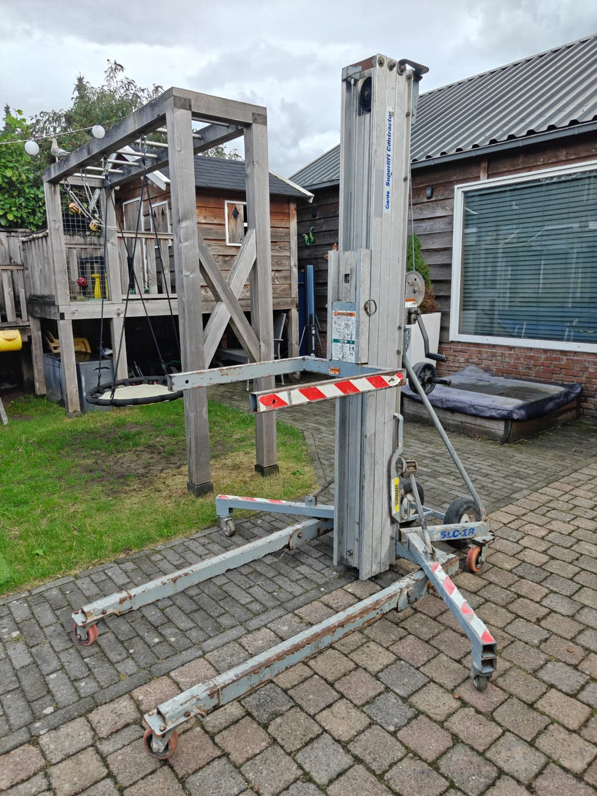 Genie SLC-18 564cm kanaallift materiaallift steigerlift lift, Ophalen, Zo goed als nieuw, Overige typen, Minder dan 2 meter