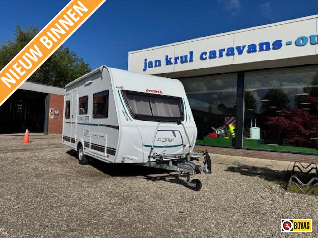Dethleffs C'Joy 410 QL Dwarsbed mover voortent, Bedrijf, Tot en met 3, Dethleffs, Dwarsbed