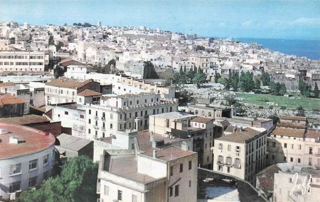 703-233-045 Tanger View on the Town Vue sur la Ville, Ophalen of Verzenden, Voor 1920, Overig Europa