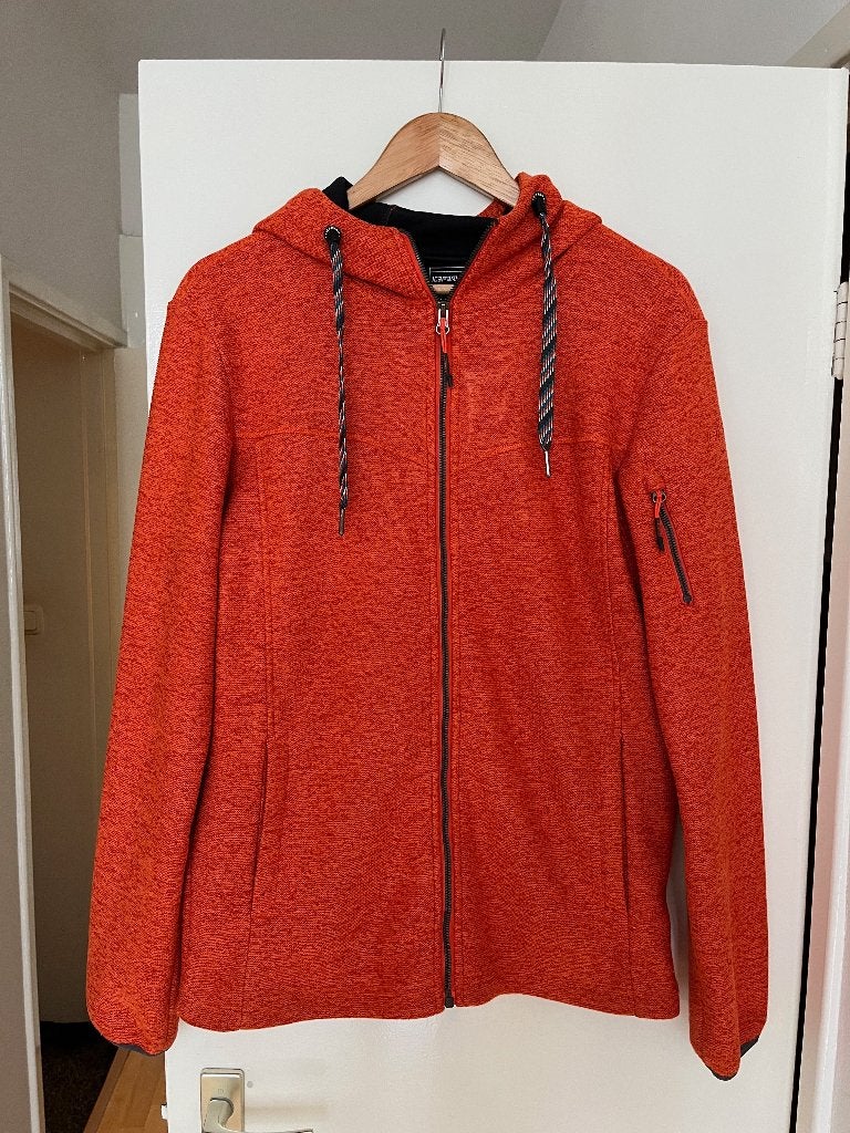 Oranje Icepeak hoodie, Icepeak, Overige typen, Maat 48/50 (M), Ophalen of Verzenden