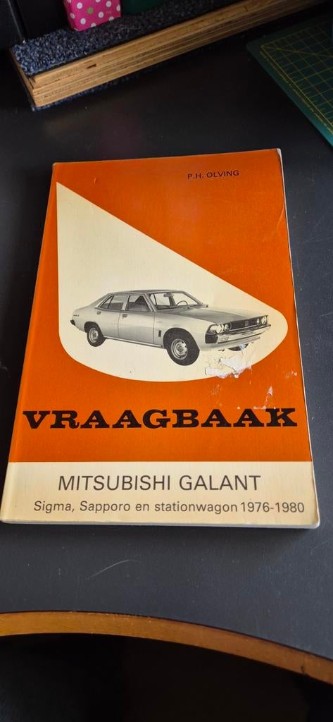 Vraagbaak Mitsubishi Galant 1976-1980, Ophalen of Verzenden