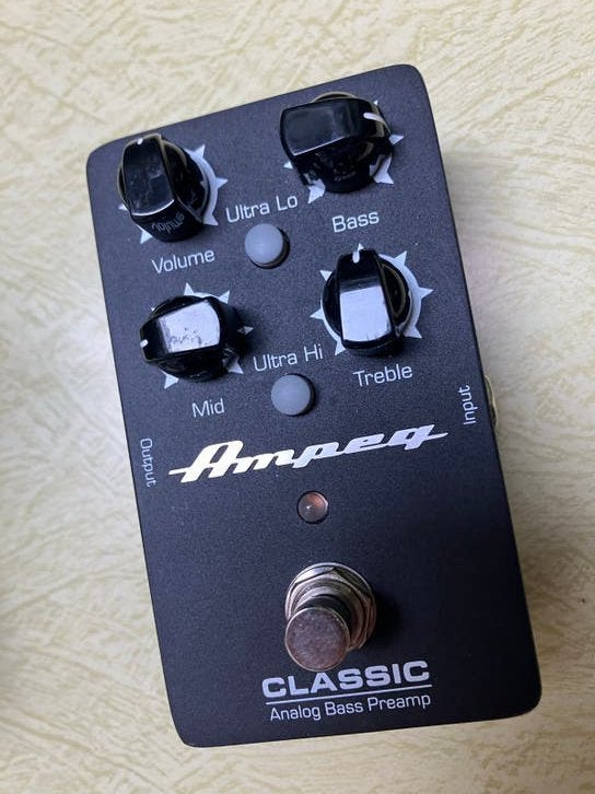 Ampeg Classic Analog Bass Preamp - Zo goed als nieuw, Ophalen of Verzenden, Zo goed als nieuw, Overige typen