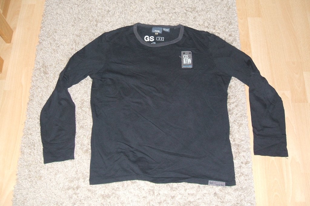 NIEUW G-Star G Star GStar Raw Denim shirt zwart maat L, Ophalen of Verzenden, Nieuw, Zwart, G-Star