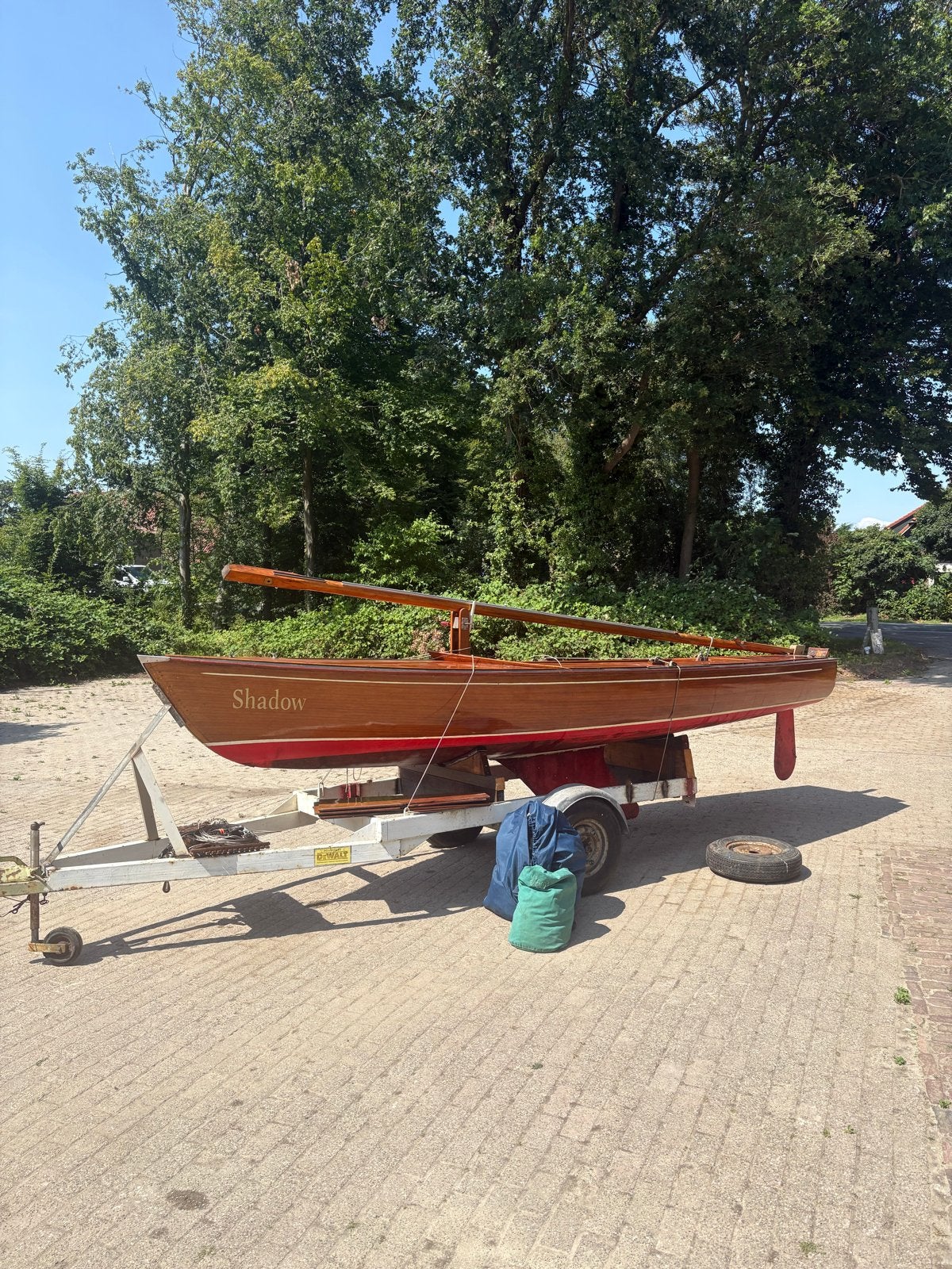 Zeilboot Vrijheid - Opnieuw Gelakt, Vaarklaar met Trailer, Ophalen, Zo goed als nieuw, 3 tot 6 meter, Minder dan 15 m²