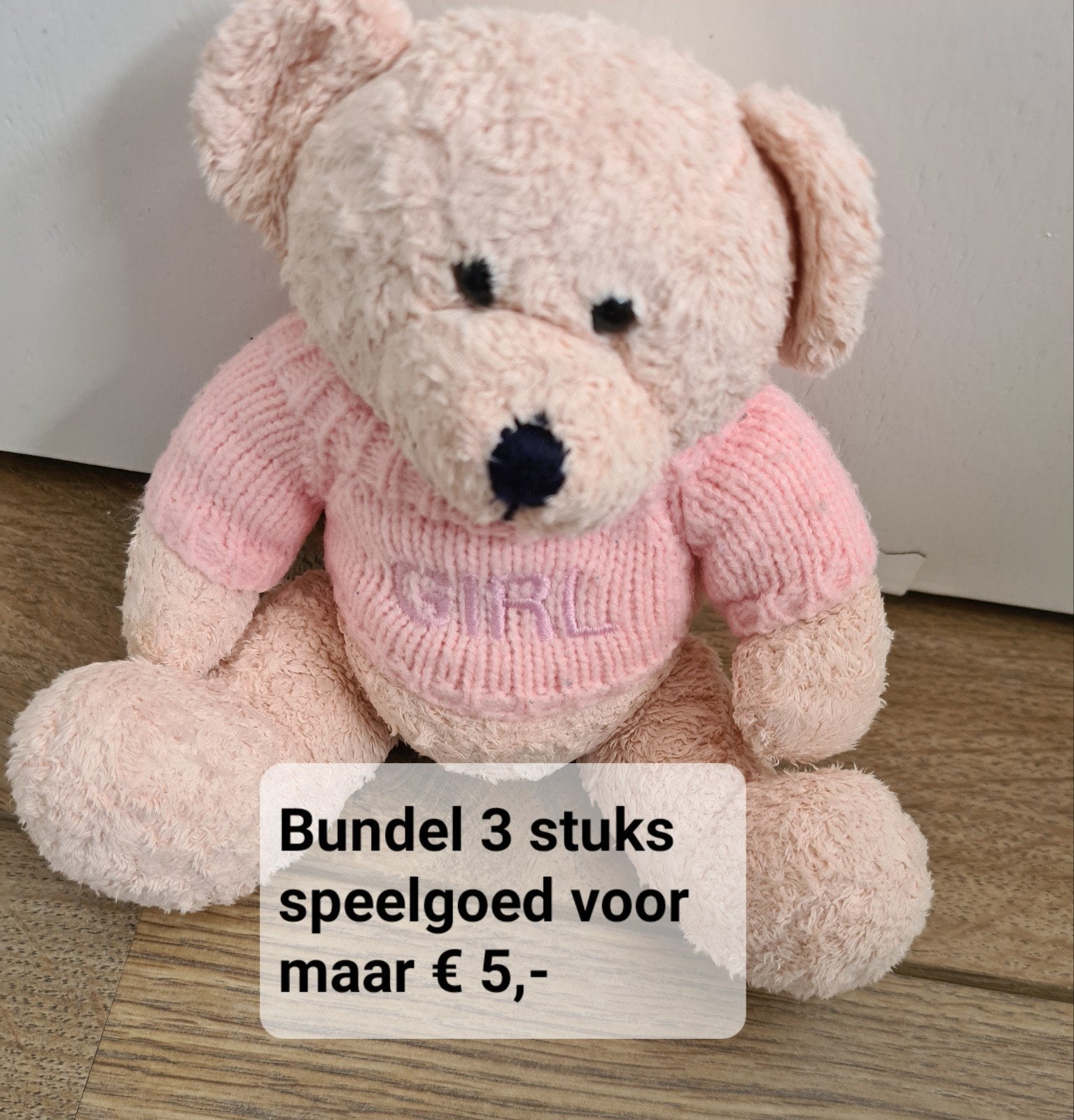 Zachte pluche teddybeer van het merk Dake en Zn., Overige merken, Beer, Ophalen of Verzenden, Zo goed als nieuw