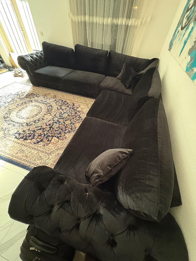 Bank, Ophalen, Overige materialen, Gebruikt, Hoekbank