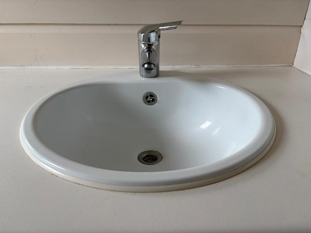 wasbak, Ophalen, Zo goed als nieuw, Chroom, Wastafel
