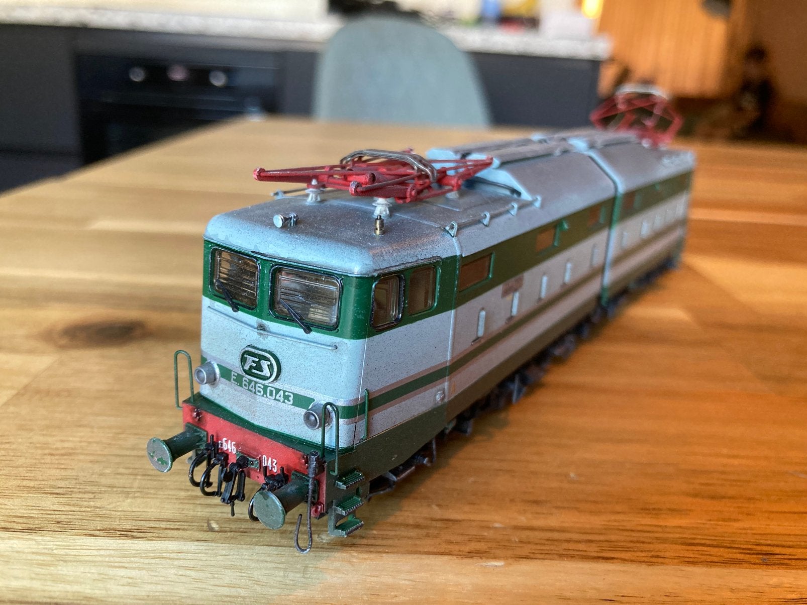 Roco FS E646.043 73165 , Gelijkstroom H0 Digitaal & Sound, Hobby en Vrije tijd, Modeltreinen | H0, Overige merken, Gebruikt, Ophalen of Verzenden