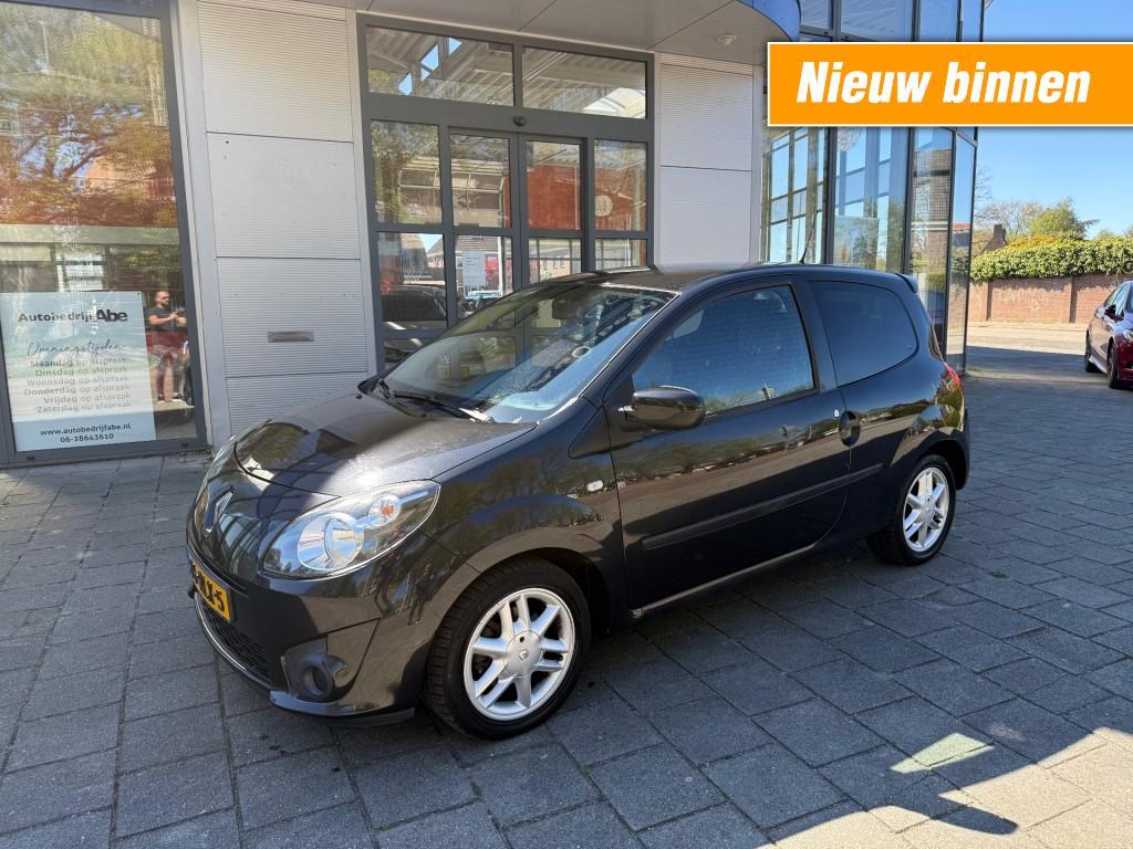 Renault TWINGO 1.5 DCI COLLECTION-LMV-LEER-AIRCO-MOOIE AUTO!, Auto's, Renault, Euro 5, Gebruikt, 4 cilinders, Zwart