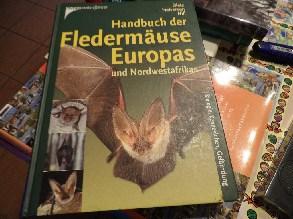 Handbuch der Fledermaus Europas und Nordwestafrikas, Ophalen of Verzenden, Zo goed als nieuw, Natuur algemeen