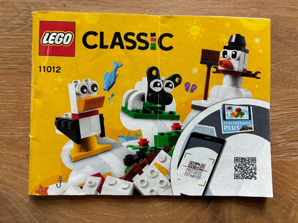 Lego Classic Creative White Bricks #11012 (2021), Ophalen, Overige thema's, Lego, Compleet