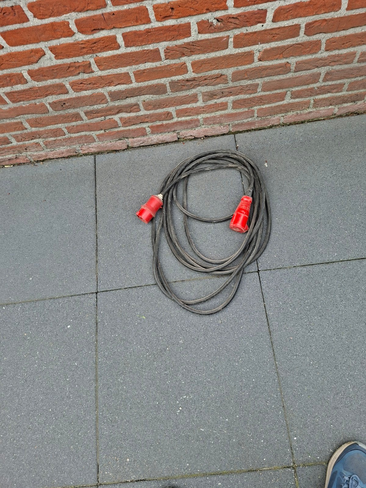 Krachtstroom kabel 16A, Ophalen, Gebruikt, Kabel of Snoer