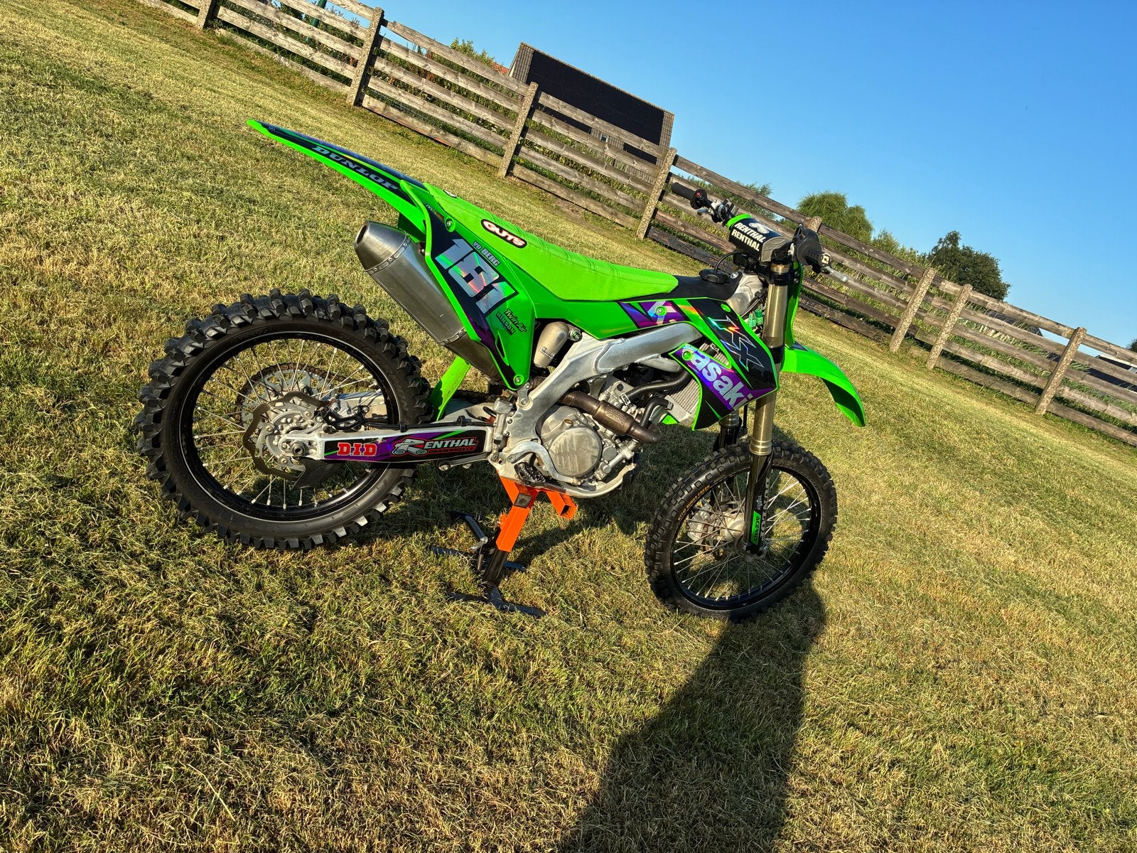 Kawasaki KXF 250 - Slechts 49,5 uur, Olie net vervangen!, Overige merken, Ophalen of Verzenden, Zo goed als nieuw