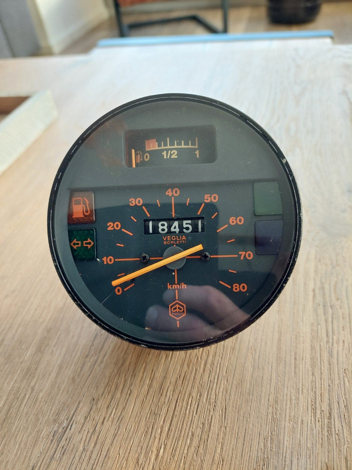 Vespa pk50/pk50xl km teller/ snelheidsmeter Piaggio Vespa, Ophalen of Verzenden, Gebruikt