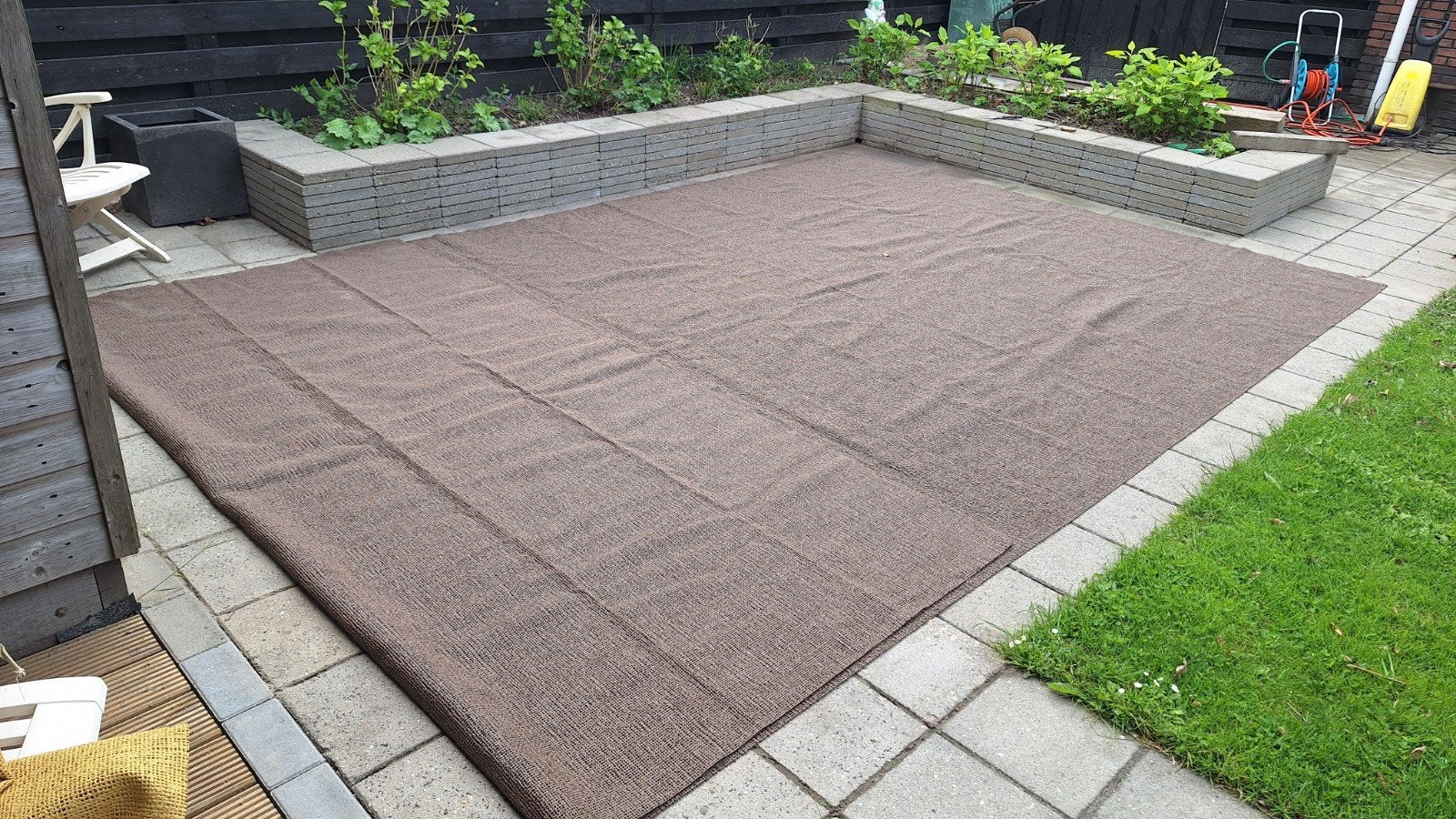 Vloerkleed voor tent - 6 x 3 meter, Caravans en Kamperen, Ophalen, Gebruikt