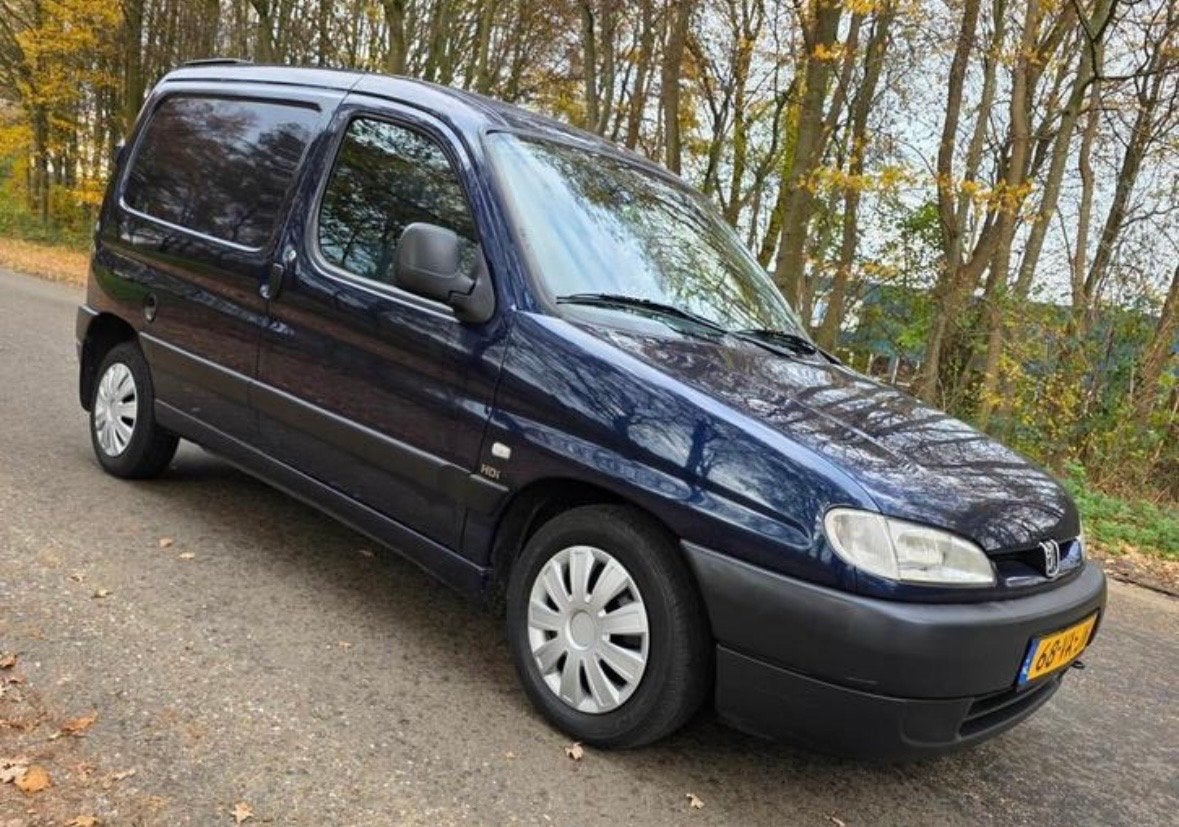 Peugeot Partner 2.0 HDI 170C 500 2001, Auto's, Voorwielaandrijving, Stof, 4 cilinders, Blauw