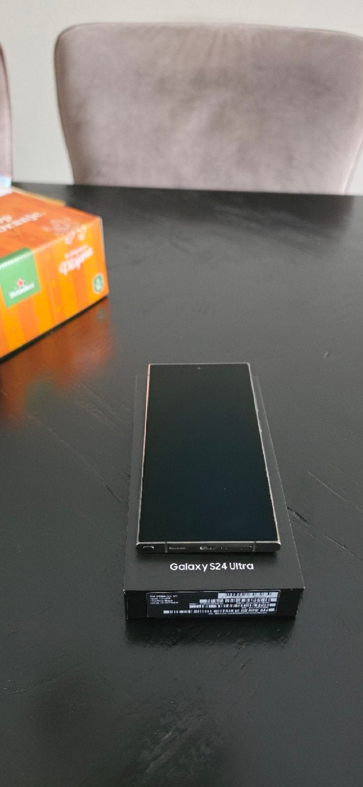 Samsung Galaxy S24 Ultra 256GB - Zo goed als nieuw, Galaxy S24, Zwart, Touchscreen, Ophalen of Verzenden