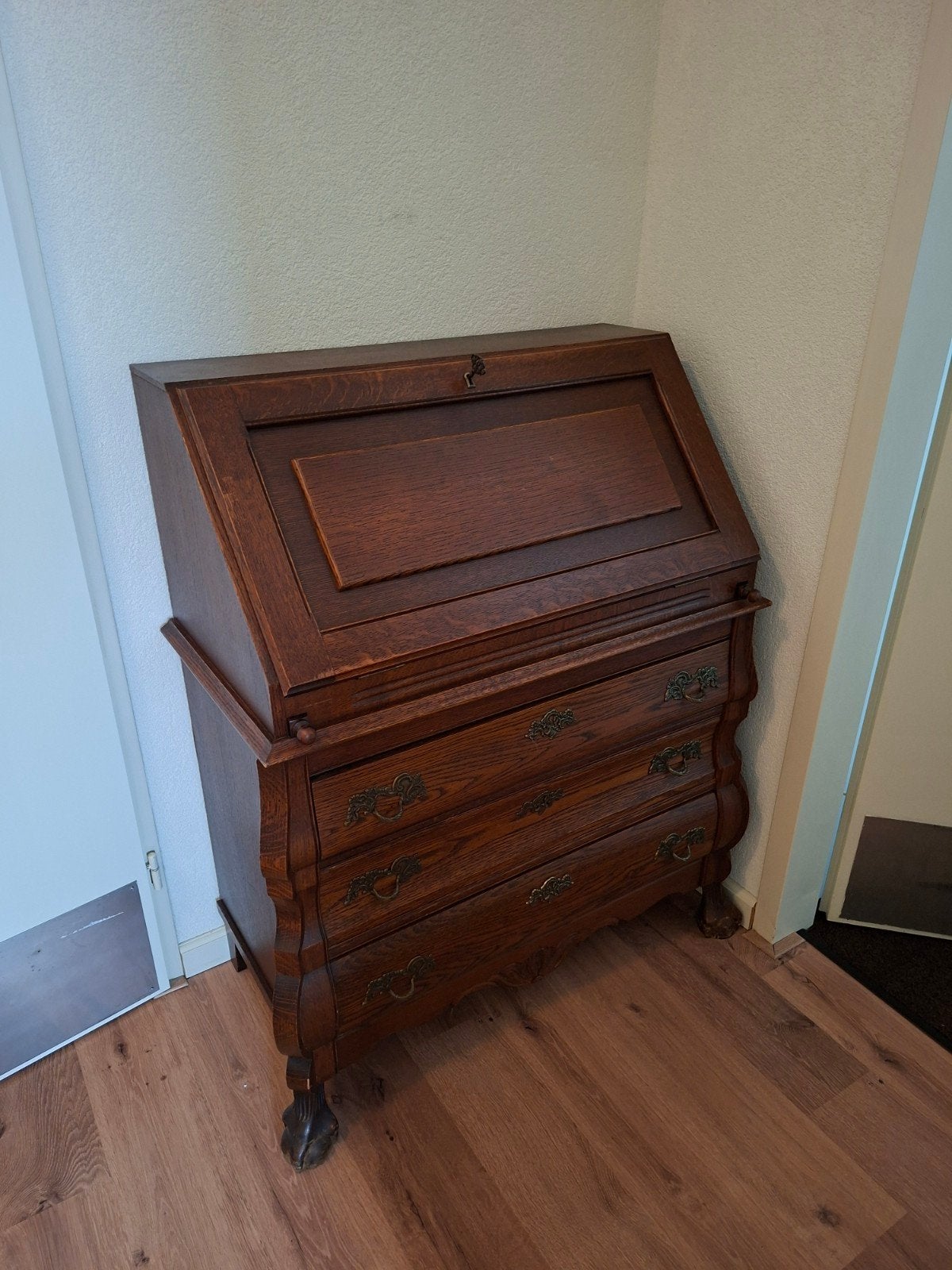 Mooie houten secretaire, Huis en Inrichting, Ophalen, Gebruikt