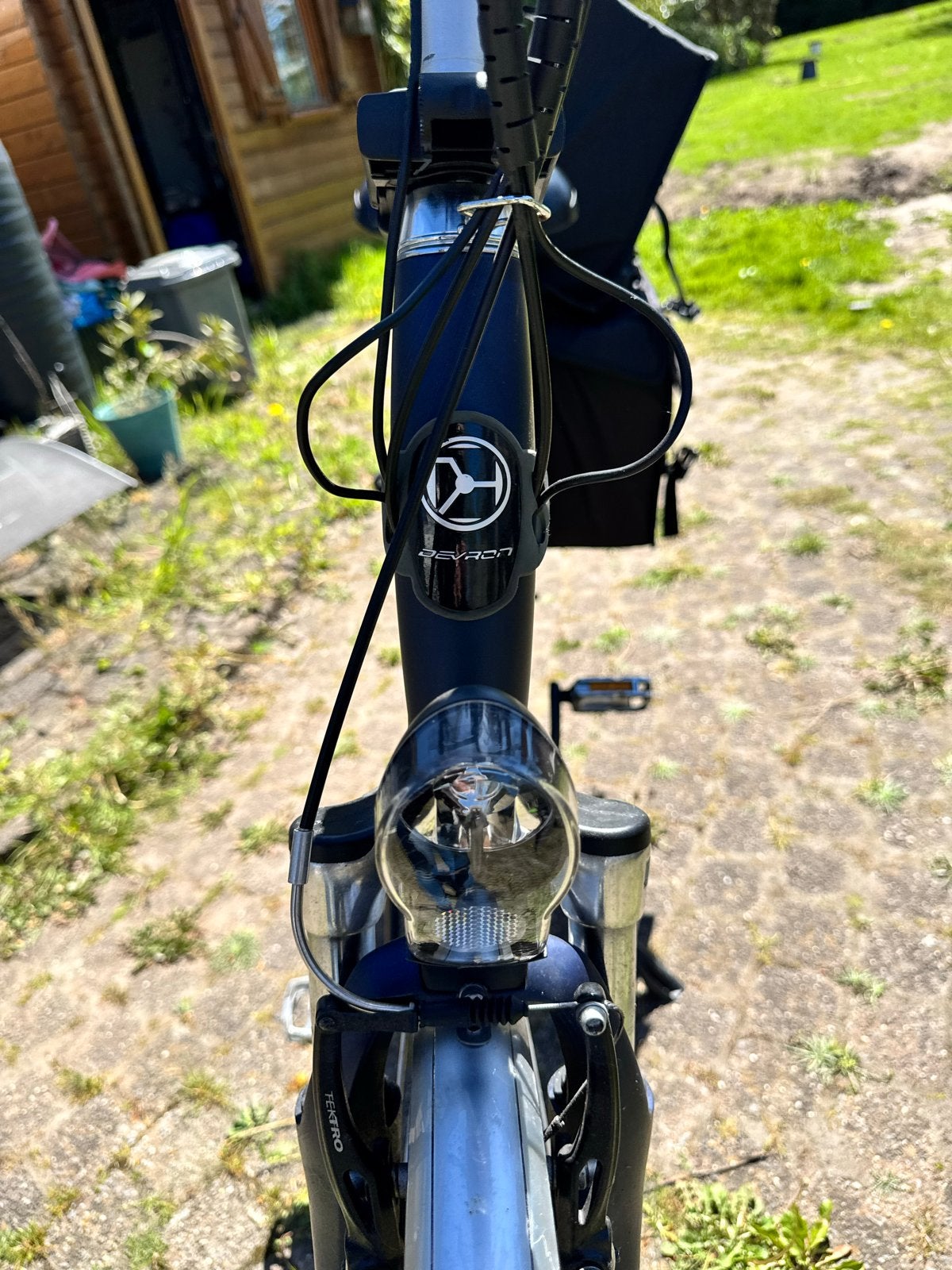 Devron E-bike met AXA slot, zeer lage km-stand, Fietsen en Brommers, Elektrische fietsen, Gebruikt, 51 tot 55 cm, 30 tot 50 km per accu