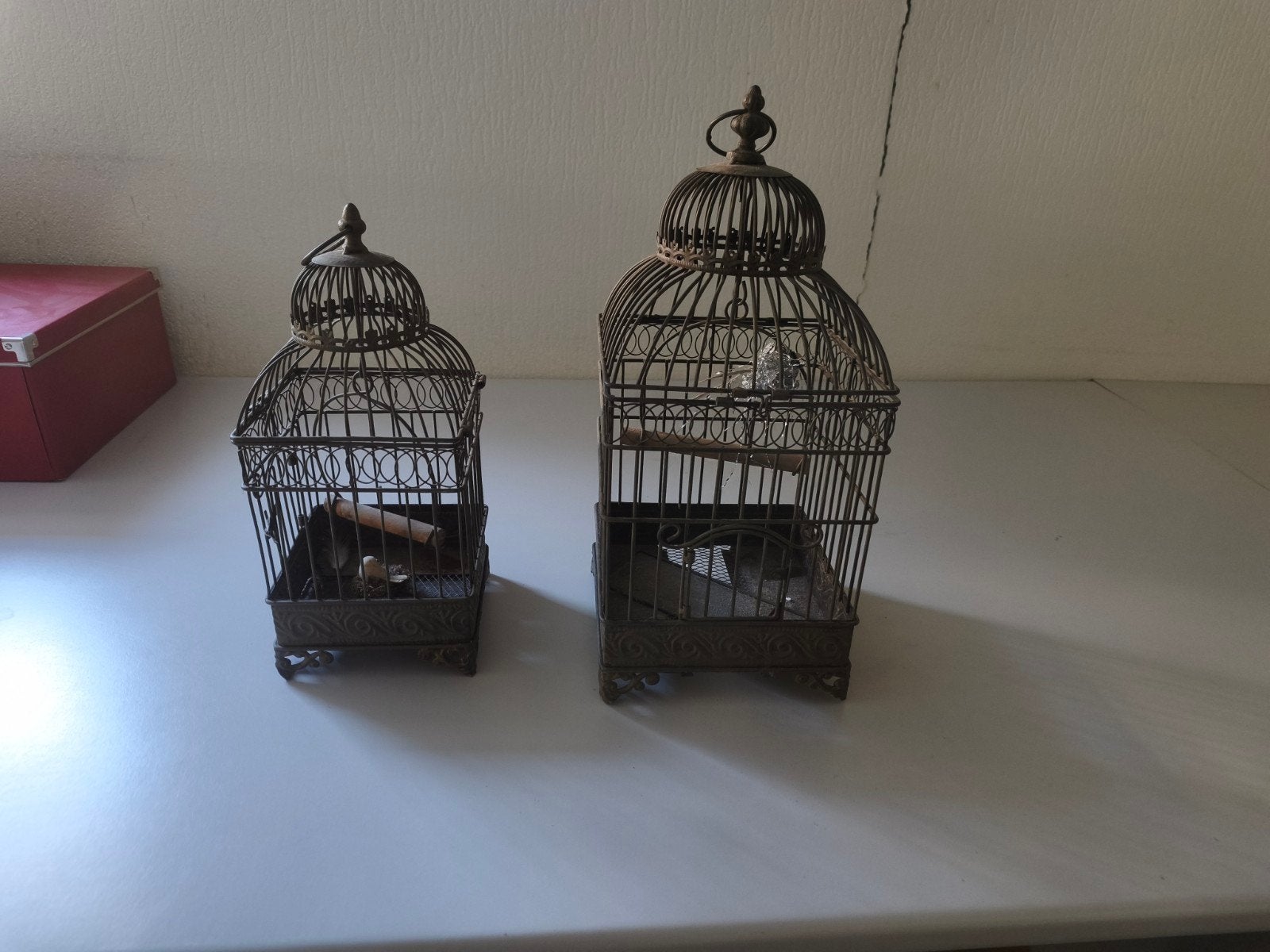 Decoratieve vogelkooien, set van 2, Ophalen of Verzenden