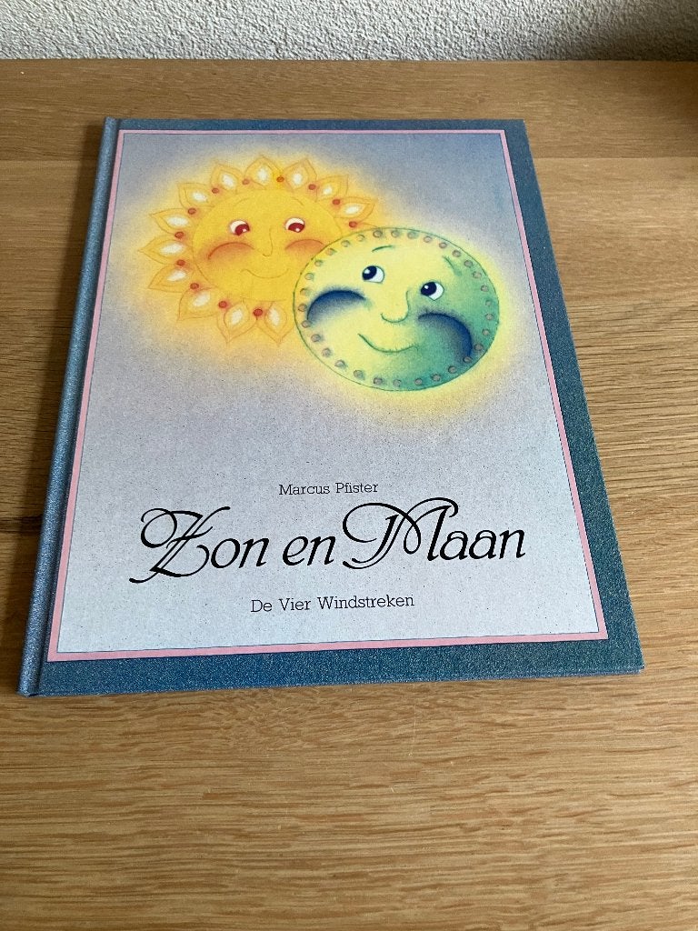 Zon en Maan (Marcus Pfister) 1e druk 1990, Boeken, Ophalen of Verzenden, Nieuw, Marcus Pfister, Prentenboek