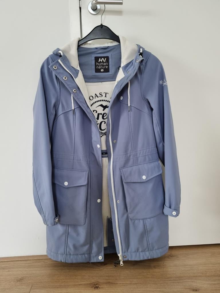 Human Nature Softshell Jas - Maat M, Maat 38/40 (M), Blauw, Ophalen of Verzenden, Human Nature