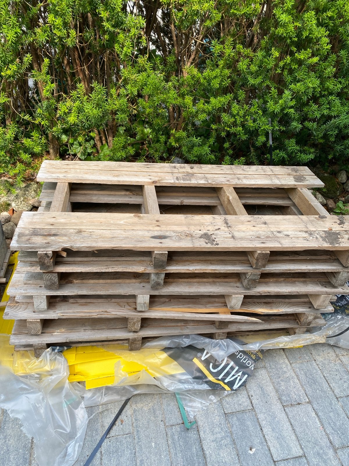 Gratis af te halen: Partij gebruikte pallets, Ophalen, Gebruikt, Pallet, Minder dan 200 cm