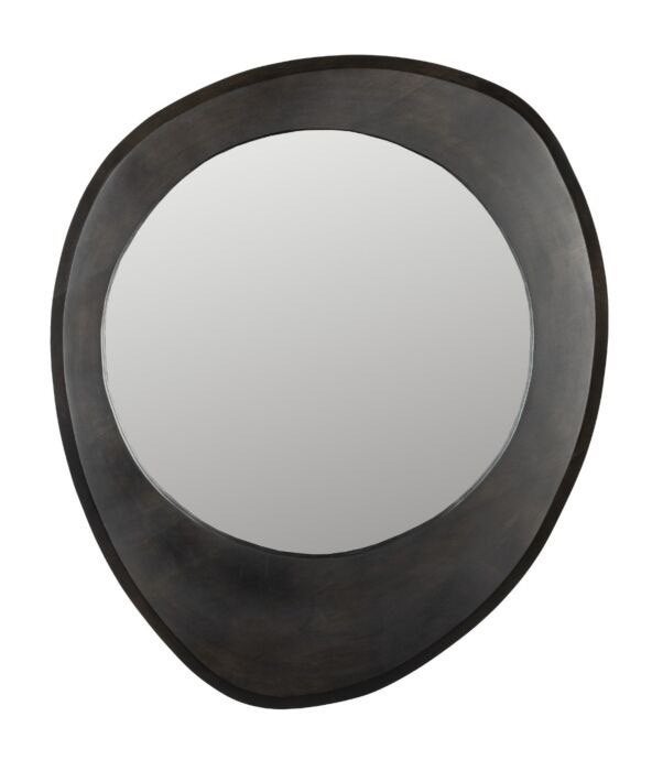 Dutchbone Aren spiegel black M | Van €139, nu, Minder dan 50 cm, Dutchbone, Nieuw, Ophalen of Verzenden