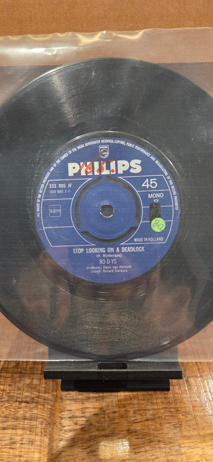 Ro-D-Ys - Nothing To Change A Mind, Cd's en Dvd's, Vinyl Singles, Gebruikt, Originele persing, 7 inch, Single