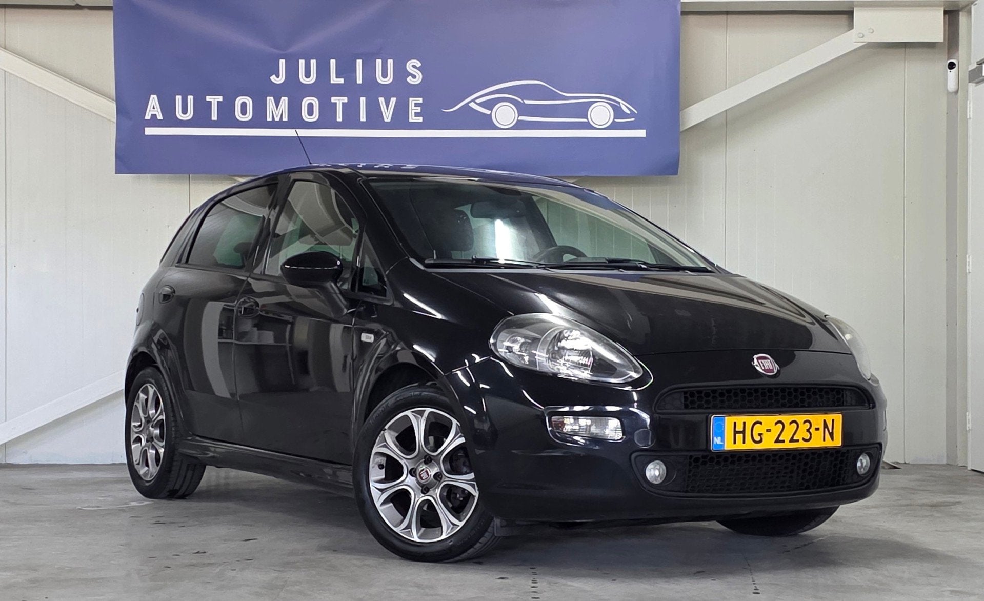 Fiat Punto Evo 1.3 M-Jet Lounge Clima DPF verstopt! CruiseCo, Auto's, Voorwielaandrijving, Euro 5, Stof, Gebruikt