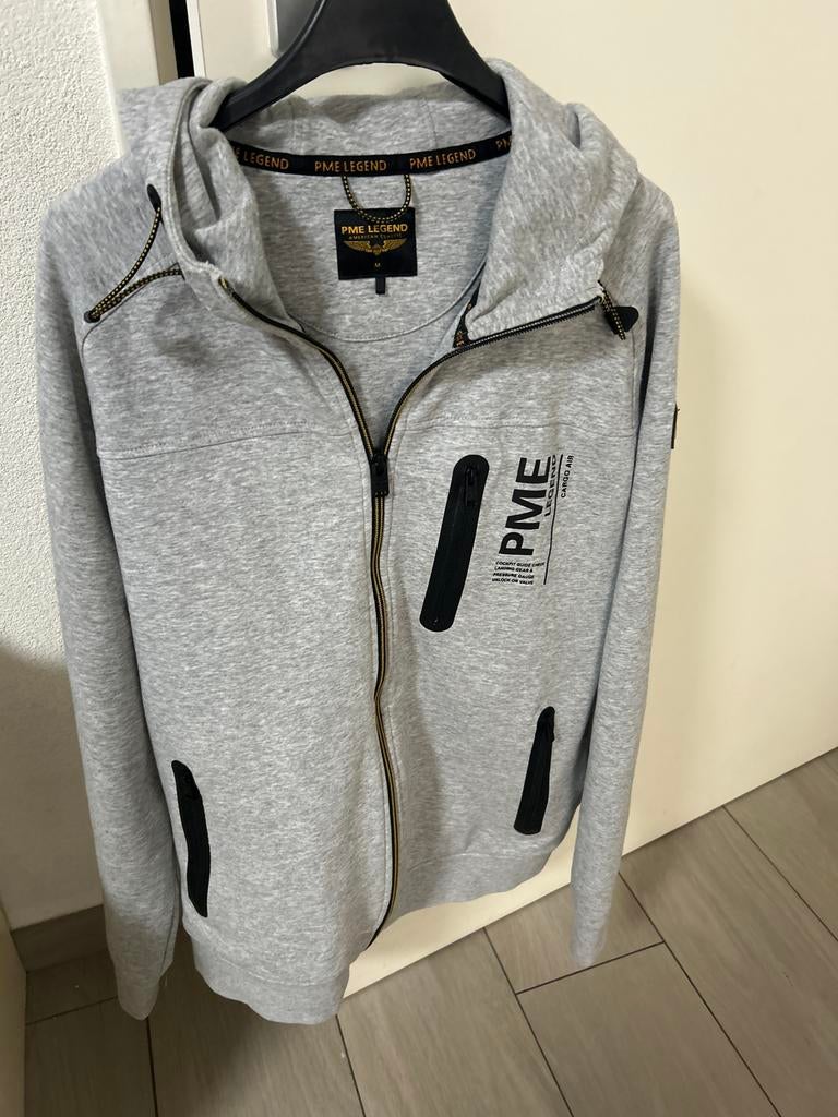 PME Legend Hoodie Grijs Maat M, Ophalen of Verzenden, Zo goed als nieuw, Maat 48/50 (M), Grijs