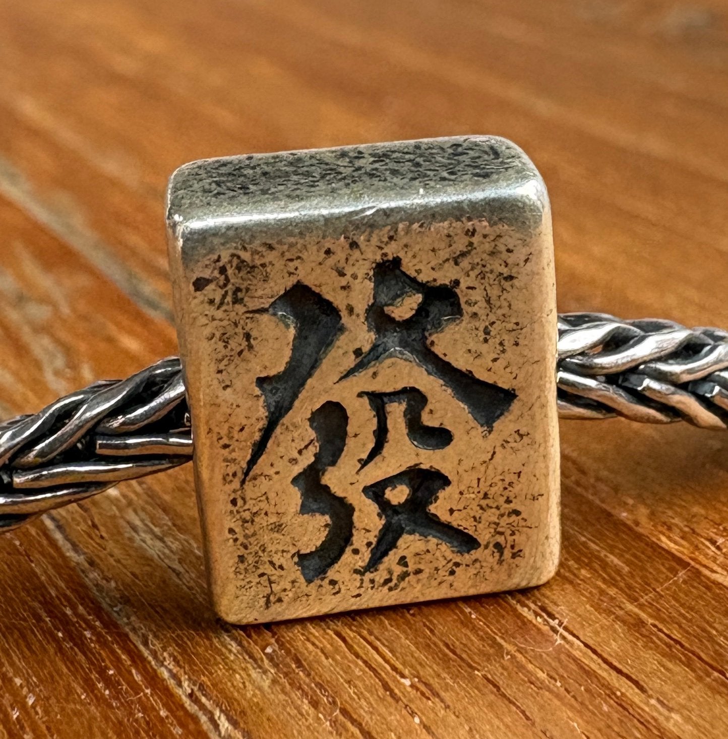 Trollbeads World Tour Hong Kong Majongg Fortune, Verzenden, Nieuw, Zilver, Trollbeads