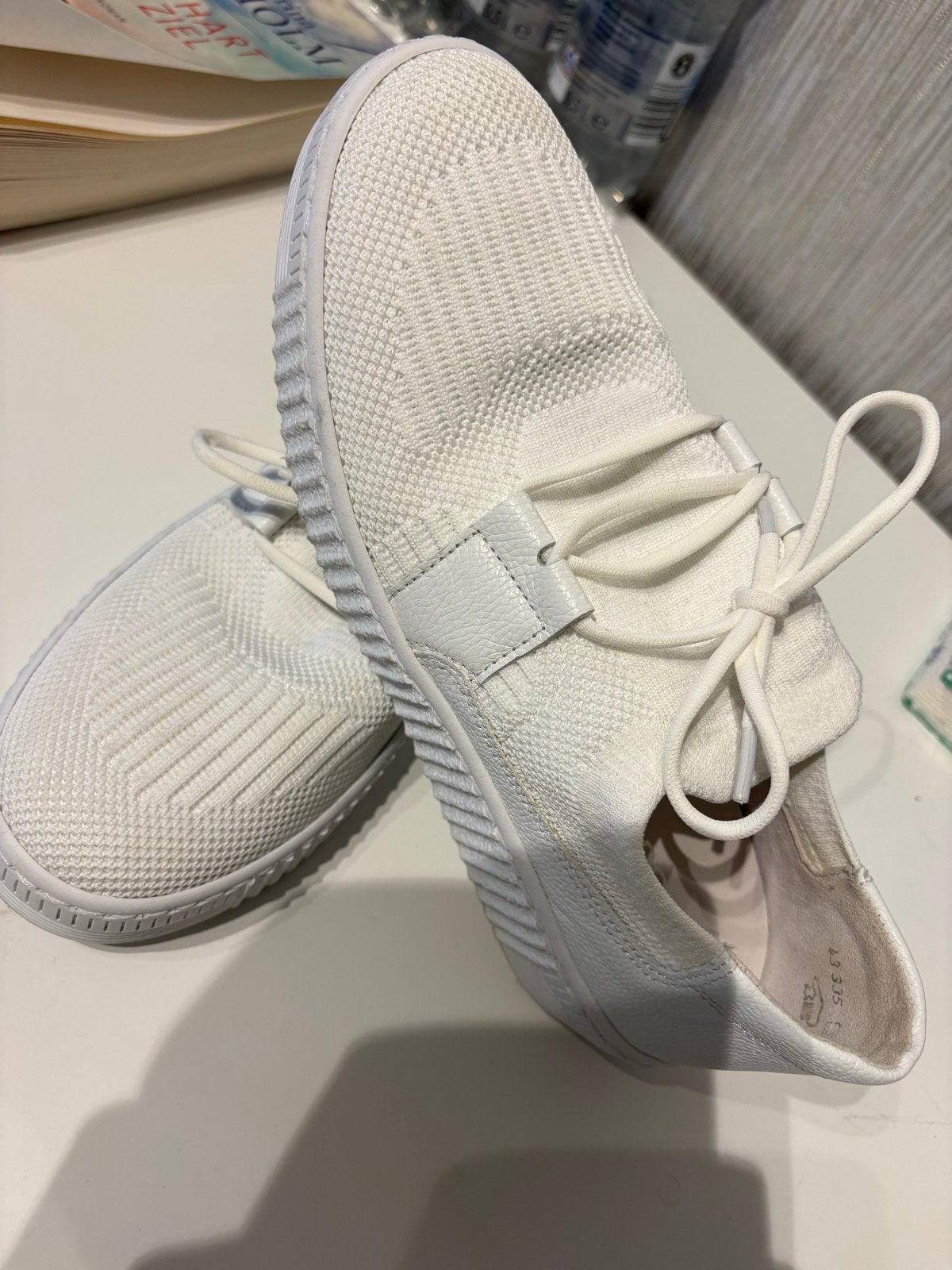 Gabor witte sneakers, maat 38, smal model, nieuw, Wit, Nieuw, Ophalen of Verzenden, Sneakers of Gympen