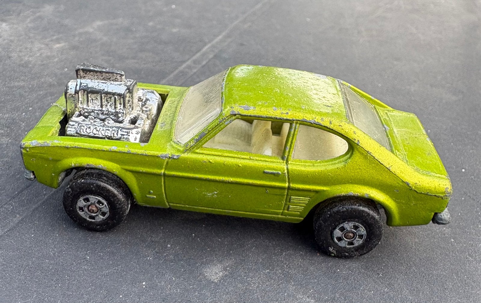 Matchbox Ford Capri Hot Rocker Rolamatics, Ophalen of Verzenden, Auto