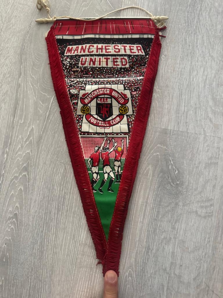Manchester United Vaantje - Voetbal Memorabilia, Verzamelen, Sportartikelen en Voetbal, Ophalen of Verzenden, Gebruikt, Buitenlandse clubs