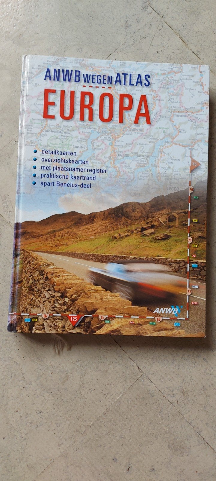 ANWB Wegenatlas Europa - Gedetailleerde Kaarten, Boeken, Gelezen, 2000 tot heden, ANWB, Overige atlassen