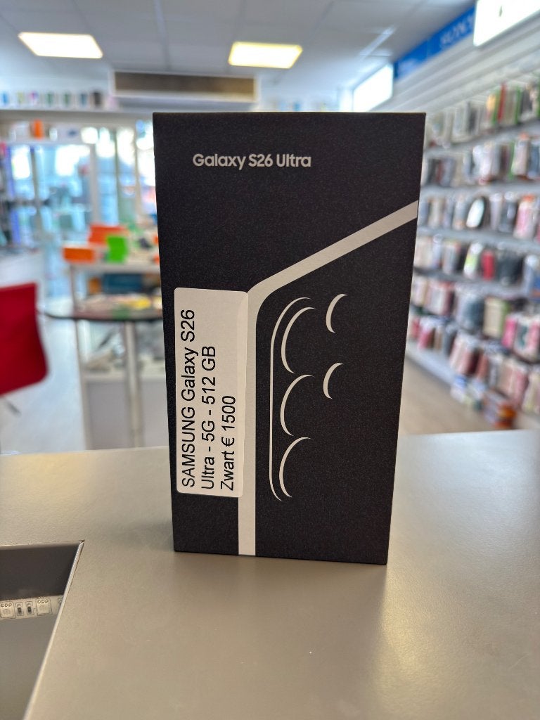 Samsung Galaxy s26 ultra 512GB nieuw geseald, Telecommunicatie, Mobiele telefoons | Samsung, Ophalen, Overige modellen, Zwart